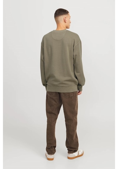 Jack & Jones Jjecharge Erkek Sweatshirt Gri