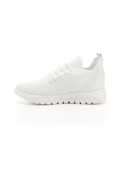 Gönderi(R) Gönderi R Beyaz Triko Bağcıklı Memory Foam Tabanlıklı Comfort Sneaker Beyaz