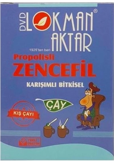 Propolisli Zencefil Karışımlı Çay 3 X 100 Gr, Lokman Aktar