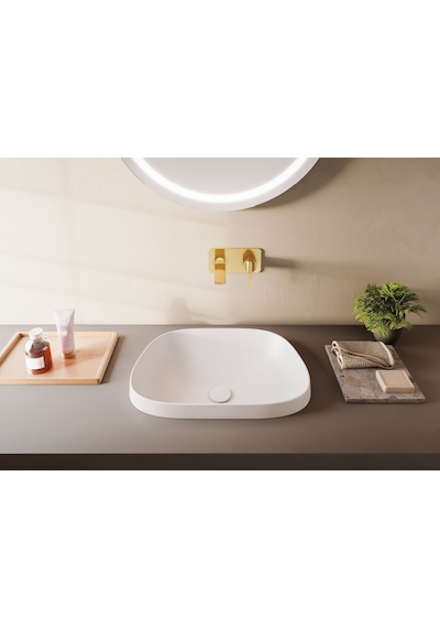 VitrA Frame Tezgah Üstü Tv Lavabo 57 CM Beyaz 5653B403-0016