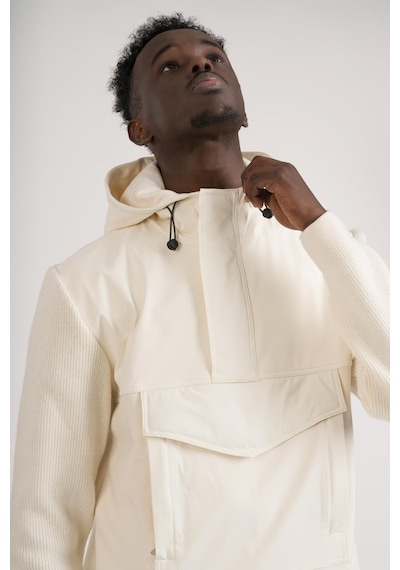 Giotelli Regular Fit Kapşonlu Kanguru Cepli Sweatshirt krem
