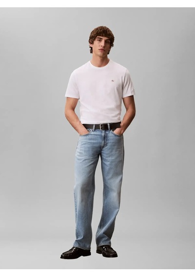 Calvin Klein 90s Straıght Retro L, X3b Mavi Erkek Kot Pantolon