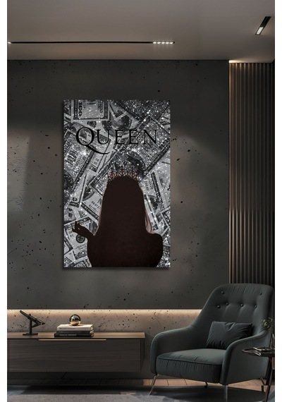 Işıltılı Dolar Modern Kraliçe Queen Tasarımlı Siyah Beyaz Lüks Dekoratif Cam Tablo Modern Dekorasyon Temalı Dekoratif Duvar Tablosu, Salon, Ev Ve Ofis Dekoru, Işıltılı Dolar Modern Kraliçe Queen Tasarımlı Siyah Beyaz Lüks Dekoratif Cam Tablo Modern Dekorasyon Temalı Dekoratif Duvar Tablosu, Salon, Ev Ve Ofis Dekoru,