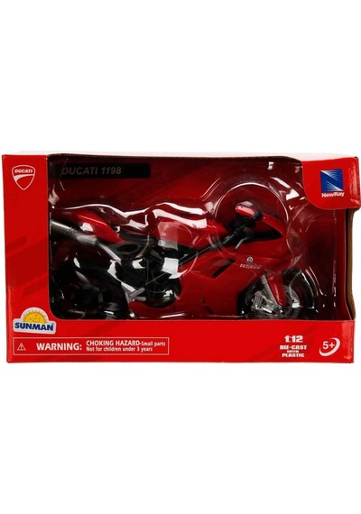 Mey İthalat 1:12 Ducati 1198 Model Motorsiklet