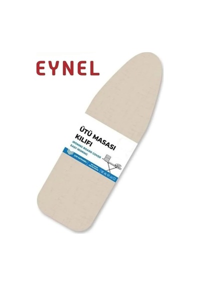Ütü Masası Örtüsü Kılıfı 138x48cm Ayarlanabilir Ipli Kılıf Bezi Krem Çok Renkli