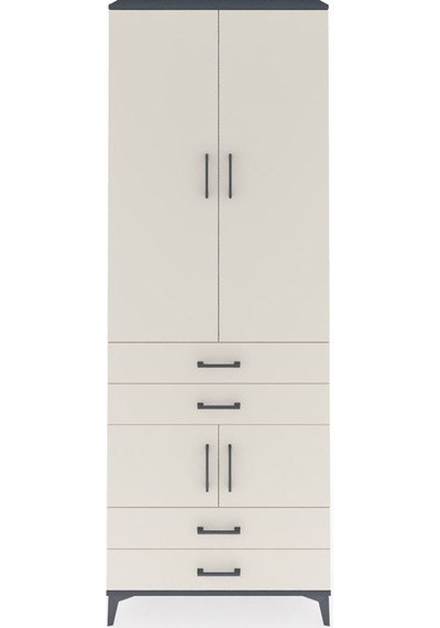 Arges Dolap 5 Raflı 4 Çekmeceli 4 Kapaklı 88x30x243 Antrasit-... Antrasit Arges Dolap 5 Raflı 4 Çekmeceli 4 Kapaklı 88x30x243 Antrasit-... Antrasit