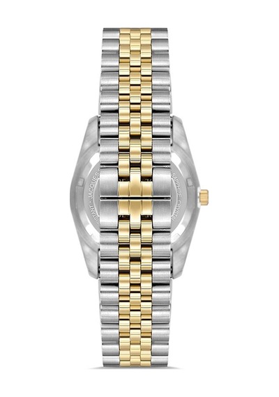 Inspıratıon Jwl04117 Sellita Sw100, 25 Jewels Otomatik Mekanizmalı, Swiss Made Kadın Kol Saati Altın - Gümüş