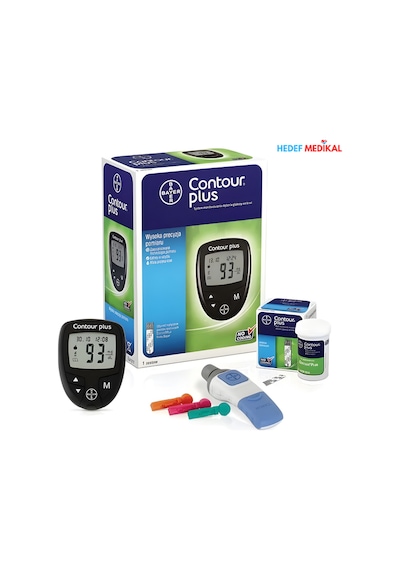 Contour Plus Seker Ölçüm Cihazı + Ölçüm Stribi 50 Adet
