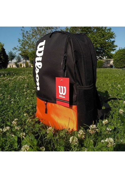 Shopiolog Wilson Turuncu Sırt Çantası Unisex Çift Gözlü Çanta Turuncu