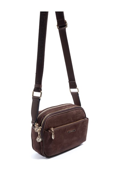 Kadın Silver Polo Sp1162-m12 Sılver Polo Çapraz Çanta Kahve-kahve Kahve - Kahve
