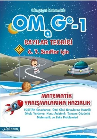 Altın Nokta Yayınları Omage 6.7.8. Sınıf Matematik Yarışmalarına Hazırlık Seti 2 Kitap