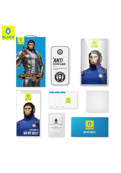 Blueo Anti Static Hd Samsung Z Fold 5/4/w23 Uyumlu Toz Çizilme Parmak İzi Önleyici Full Cam Ekran Koruyucu