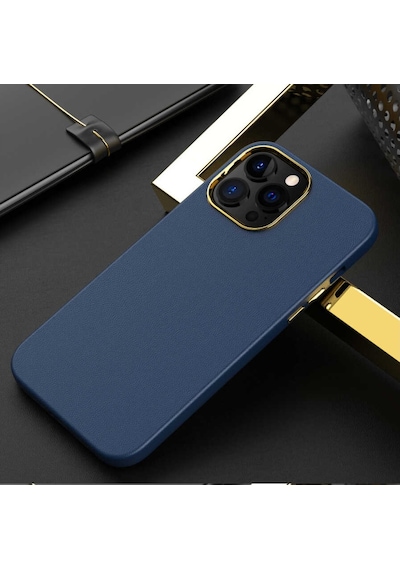 Apple Uyumlu iPhone 12 Pro Max Kılıf Zore Natura Suni Deri Kılıf