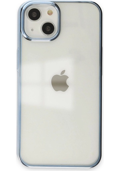Apple iPhone Uyumlu,  14 Plus Kılıf Element Silikon - Sky Blue