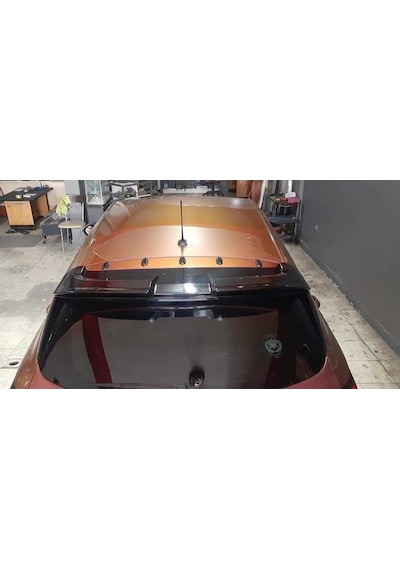 Audi A4 Uyumlu Balık Sırtı Mini Süs Anten Siyah 5'li Fs