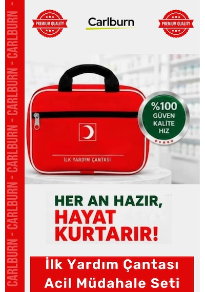 İlkyardımseti Medikal Araç Ev Ofis Kompakt Taşınabilir Medikal İlk Yardım Çantası Acil Müdahale Set