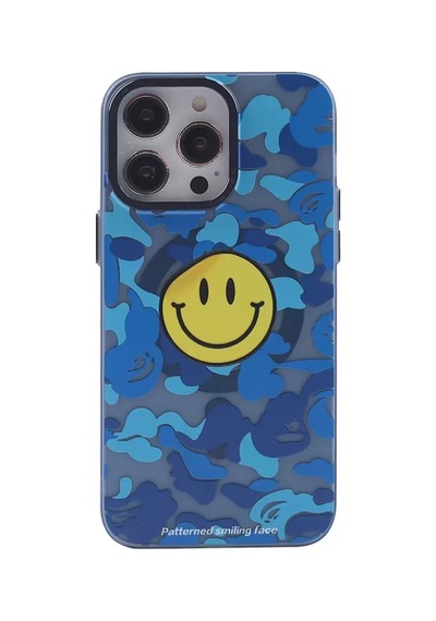 Newface Apple İphone 13 Pro Kılıf Apollo Magneticsafe Desenli Kapak - Apollo Mavi - 1