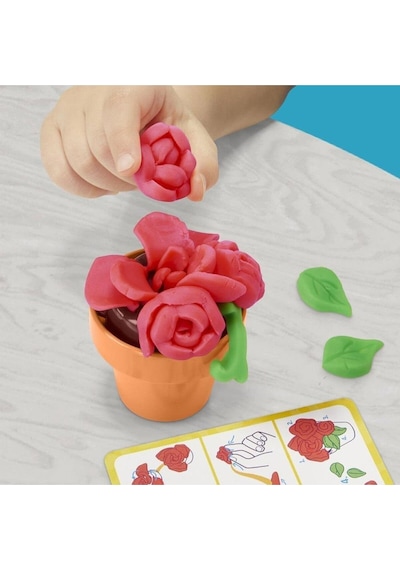 G0492 Play-doh Renkli Çiçekler Botanik Oyun Seti +3 Yaş Multicolor