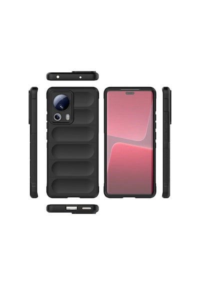 Newface - 558 - Xiaomi Mi 13 Lite Kılıf Optimum Silikon - Edntrend - - Siyah Sıyah