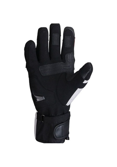 Motoanl Scoyco 500D Oxford Kumaş Korumalı Eldiven Beyaz - Siyah