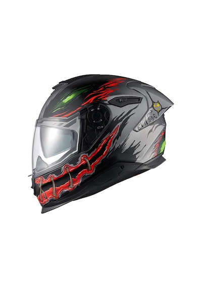 Nexx Y.100R Night Rider Kapalı Motosiklet Kaskı Mat Titanyum