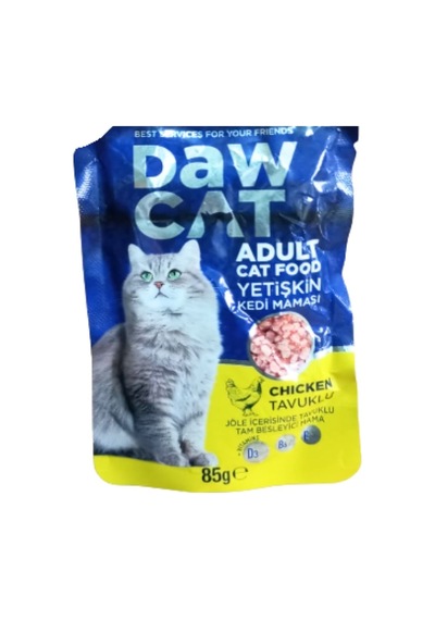Jöle İçerisinde Tavuklu Yetişkin Kedi Maması 85g