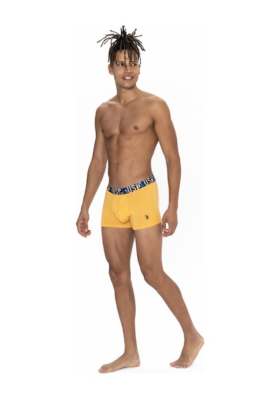 U.s. Polo Assn. Erkek Saks - Sarı - Lacivert 3 Lü Boxer Saks - Sarı - Lacivert U.s. Polo Assn. Erkek Saks - Sarı - Lacivert 3 Lü Boxer Saks - Sarı - Lacivert