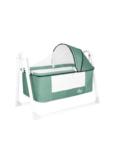 Chubby Baby First Class Portatif-keten Tenteli Sepet Beşik Silinebilir Kumaş Yeşil