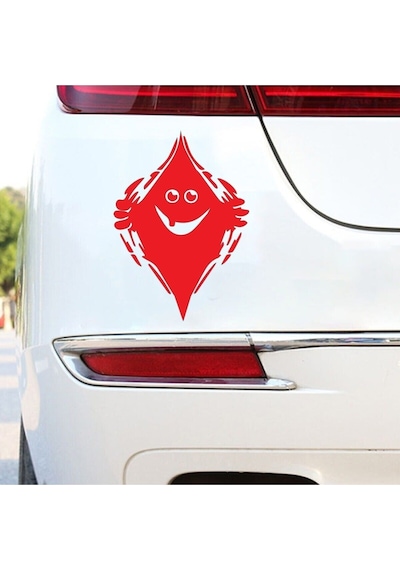 Saklanmış Adam Temalı Sticker Oto-motor-laptop-duvar-dekor 10 X 7 Cm