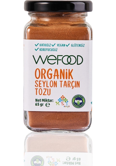 Wefood Organik Tarçın Tozu 65 G