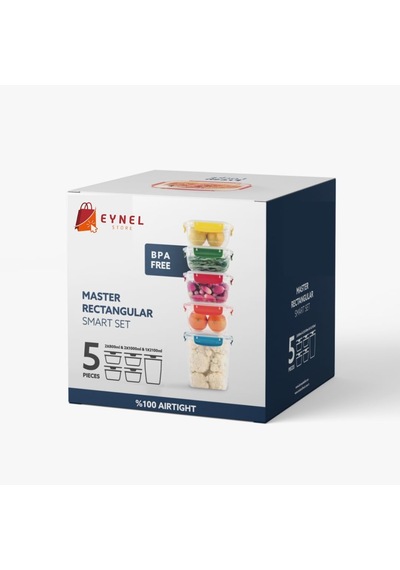 %100 Hava Geçirmez İç İçe Geçebilen Saklama Kabı Seti Contalı Kapak Su Sızdırmaz Kapaklı Gıda Saklama Takımı Erzak Meyve Kutusu Kuruyemiş Bakliyat Kapları 5 Parça Çok Renkli %100 Hava Geçirmez İç İçe Geçebilen Saklama Kabı Seti Contalı Kapak Su Sızdırmaz Kapaklı Gıda Saklama Takımı Erzak Meyve Kutusu Kuruyemiş Bakliyat Kapları 5 Parça Çok Renkli