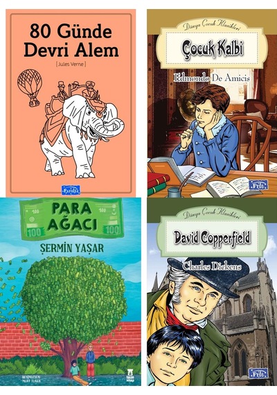 Parıltı Yayınları 80 Günde Devri Alem Çocuk Kalbi Ve Şermin Yaşar Para Ağacı