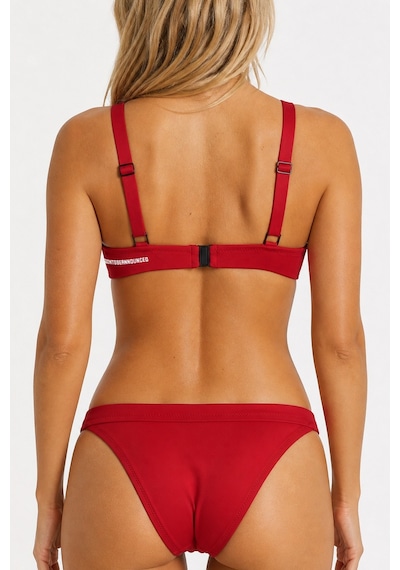 Soon To Be Announced Sportswear Women's Bikini Set Kadın Bikini Takımı Kırmızı