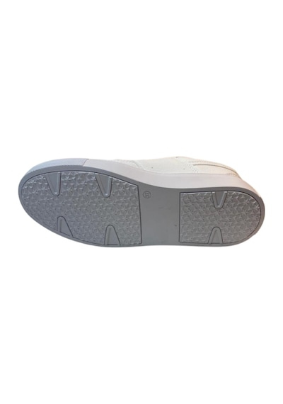 M.p. 232-1291 Zn Beyaz Cilt Sneaker Ayakkabı Beyaz