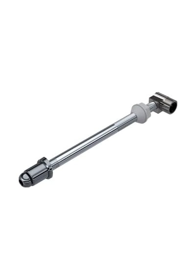 Taharet Çubuğu Komple Krom Borulu Sarı Dirsekli 29 Cm Orta Abanoz