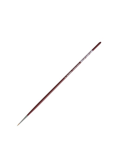 Da Vinci : Kolinsky Kızıl Samur Kılı Yuvarlak Yağlı Boya Fırçası : Seri 1610 : No:2