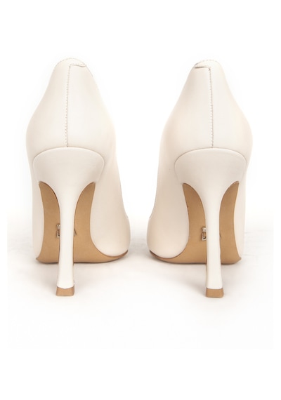 Dericlub Kadın Sivri Burun Stiletto Gerçek Deri Sy 27468 Bej