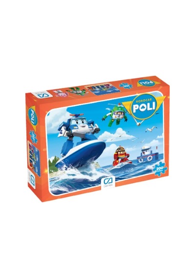 Robocar Puzzle 200