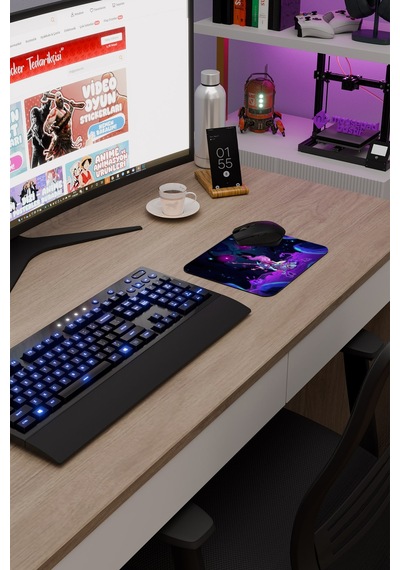 Dead Cells Kaymaz Dikişli Kauçuk Oyuncu Mousepad V3 - 22x18 Gaming Mouse Pad Fare Altlığı