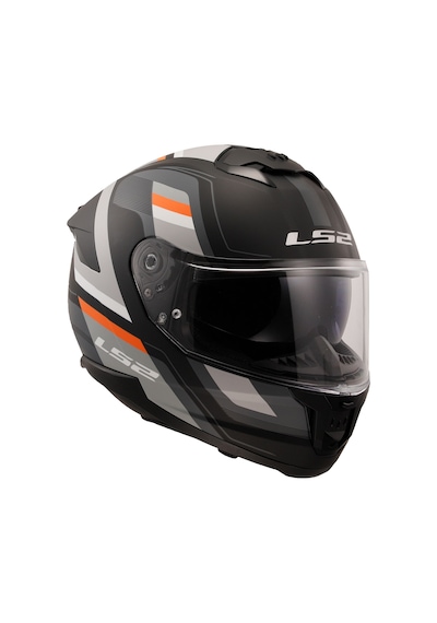 Ls2 Stream 2 Vintage Kask Gri Mat Siyah