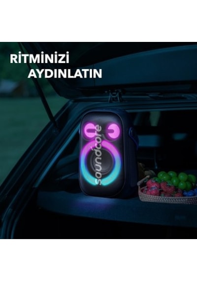 80w Kablosuz Bluetooth Hoparlör, 18 Saat Çalma Süresi Ve Suya Dayanıklı Tasarım