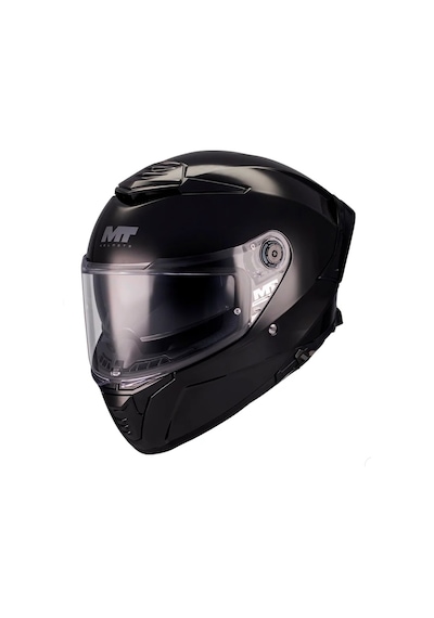 Kask Mt Ff18sv Thunder 4 Sv Pure A1 Parlak Siyah Full Face Kapalı Kask Diğer