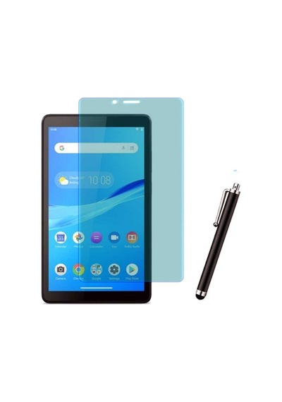 Lenovo Uyumlu Tab M7 7 İnç Standlı Tablet Kılıfı Ekran Koruyucu Kalem Set