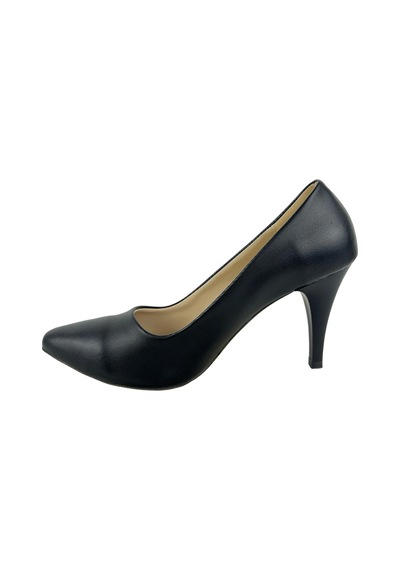 Matzeliger Mzg1177 Siyah Kadın İnce Topuklu Stiletto