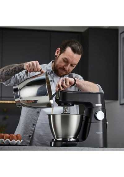 Kenwood KVL85.004BK Titanium Chef Baker XL 1200 W Çift Hazneli Mutfak Şefi