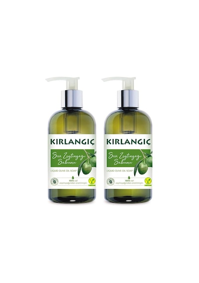 Kırlangıç Zeytinyağlı Vegan Sıvı Sabun 2 x 400 ML