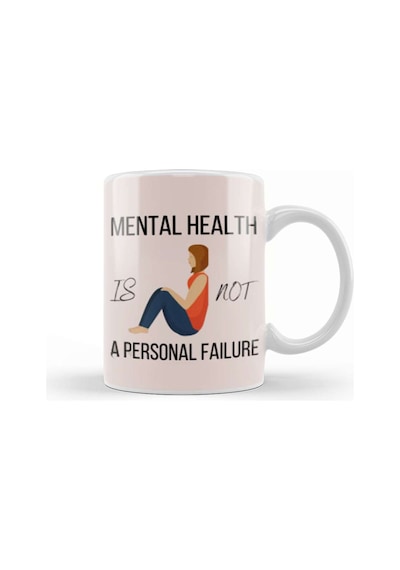 Mental Health Is Not A Personal Failure Kupa Bardak Porselen Karışık