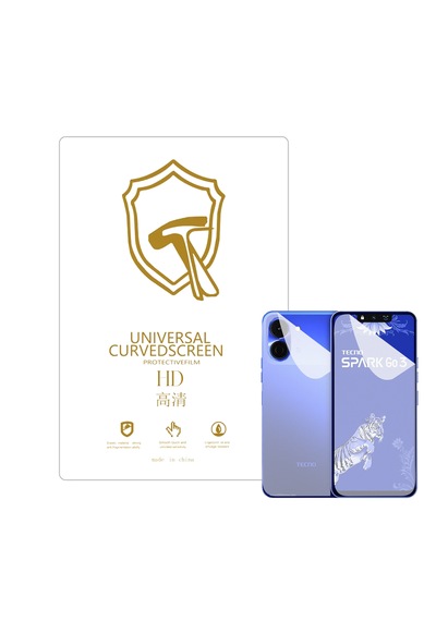 Microcase Tecno Spark Go 3 İle Uyumlu Full Tpu Ön Arka Nano Koruma- Ekm103