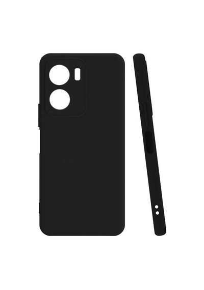 Zore Vivo Y16 Kılıf Omsy Biye Silikon - Lacivert