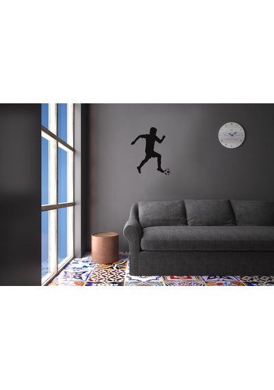 Sporcu Folyo Sticker Derstve46119 30cm Uzunluk Siyah